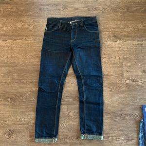 Raw Denim Size 30, like new condition! Relaxed Fit